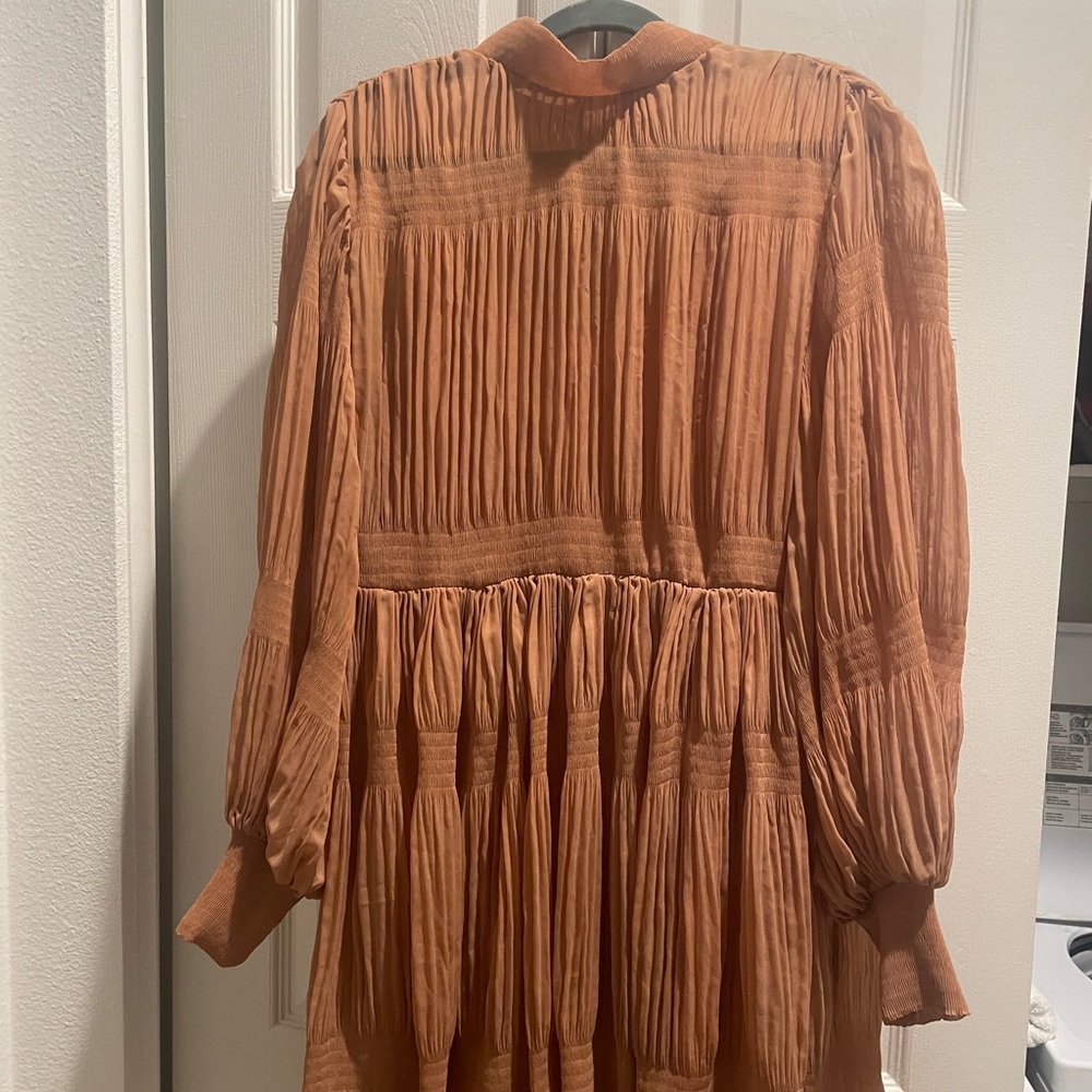H&M chiffon lined dress